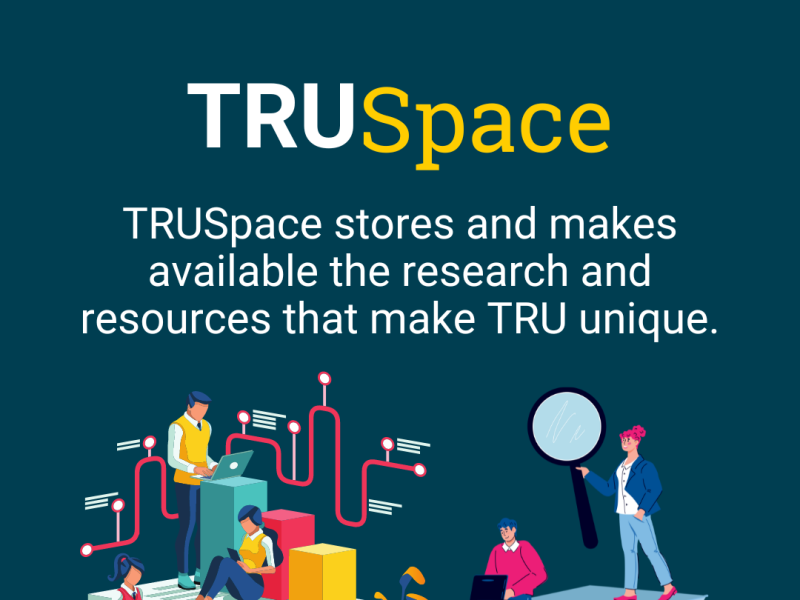 TRUSpace stores and makes available the research and resources that make TRU unique.