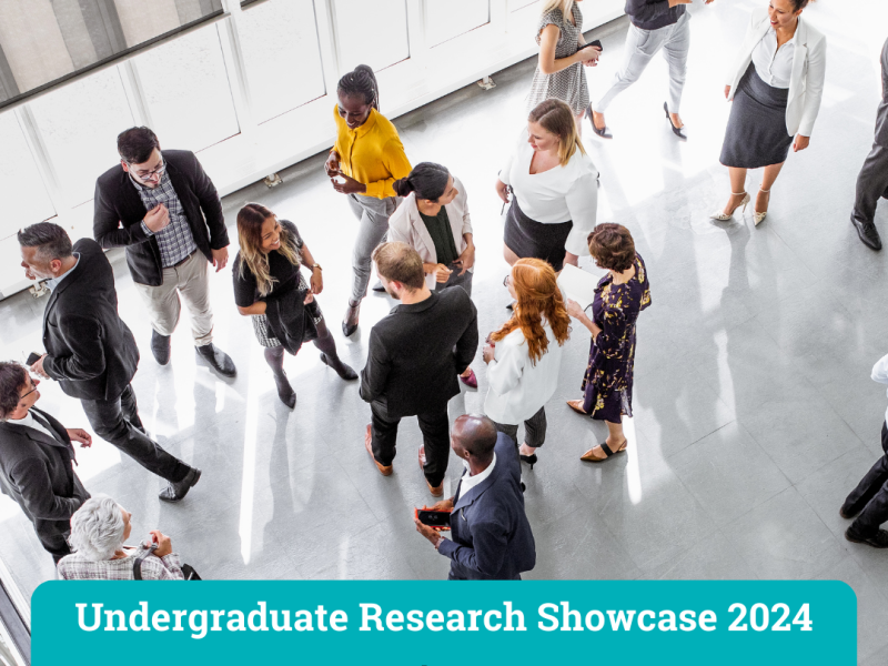 Undergraduate research showcase November 25-29 Learning Commons.